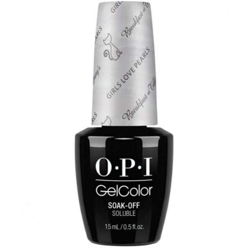 OPI GEL COLOR – Girls Love Pearls (Breakfast at Tiffany’s)